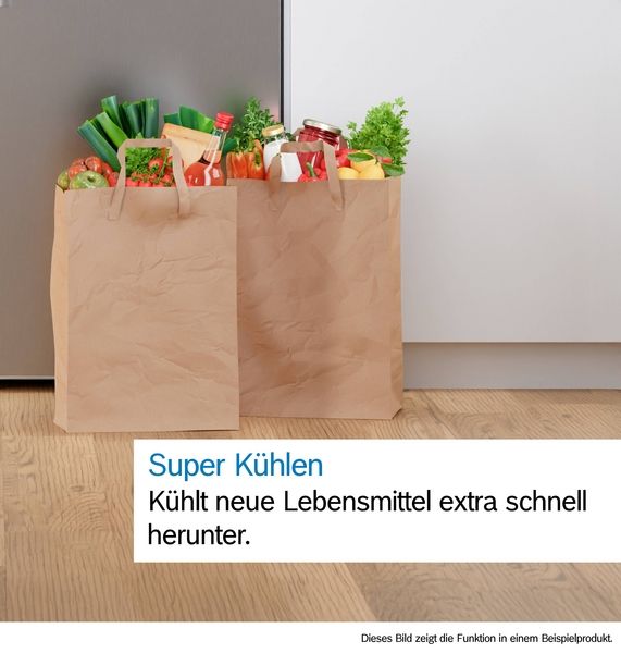 Bosch KMC85LBEA, Kühl-Gefrierkombination mehrtürig, Glasfront