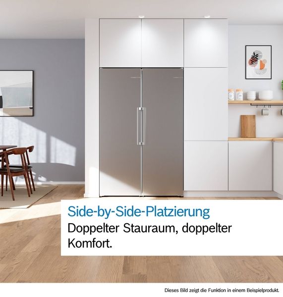 Bosch KSN36VCCG, Freistehender Kühlschrank