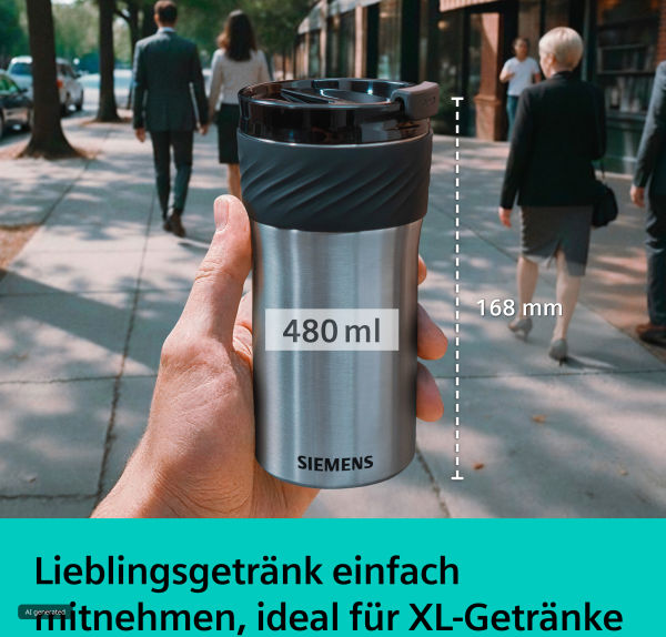 Siemens TZ40002, Isolierter Kaffee-Becher