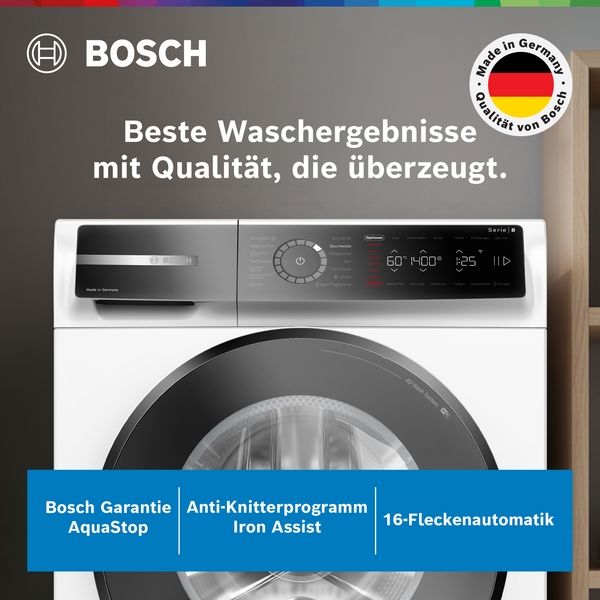 Bosch WGB244071, Waschmaschine, Frontlader
