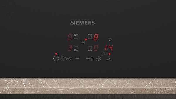 Siemens ED81ABS16E, Kochfeld mit Dunstabzug (Induktion)