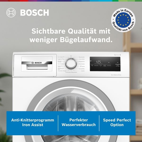 Bosch WAN28127, Waschmaschine, Frontlader