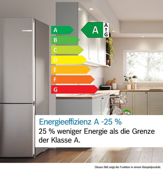 Bosch KGN392I2F, Freistehende Kühl-Gefrier-Kombination mit Gefrierbereich unten