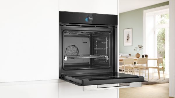 Bosch HSG738DB2, Einbau-Dampfbackofen