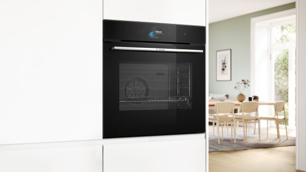 Bosch HSG738DB2, Einbau-Dampfbackofen