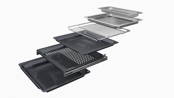 Bosch HSG738DB2, Einbau-Dampfbackofen