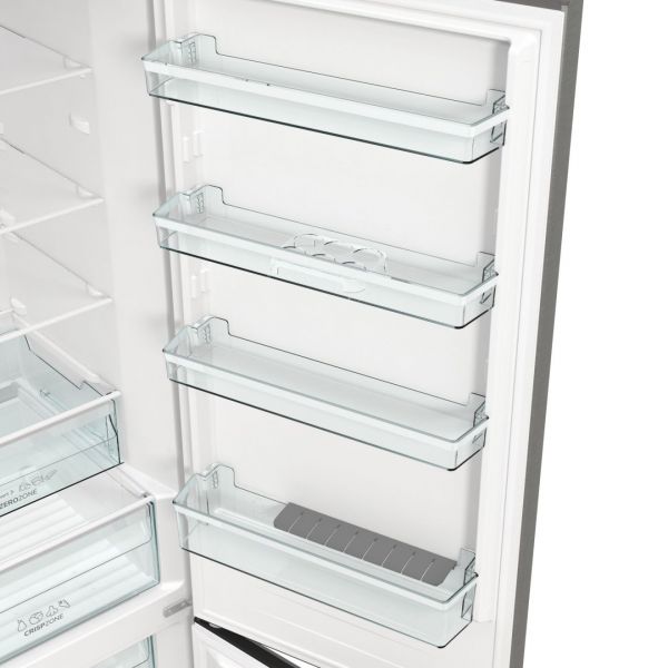 Gorenje NRC62CSXL4 - Kühl- / Gefrierkombination - Silber