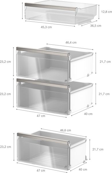 Siemens KS36NAXCG, Freistehender Kühlschrank