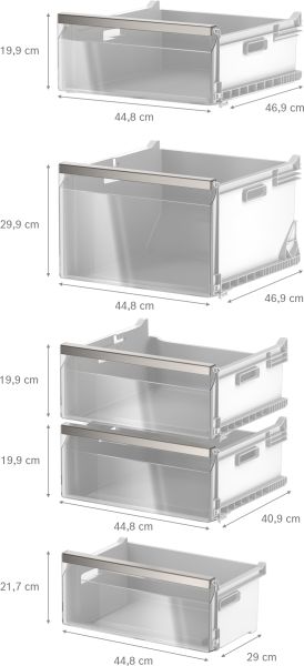 Siemens GS36NAXCG, Freistehender Gefrierschrank