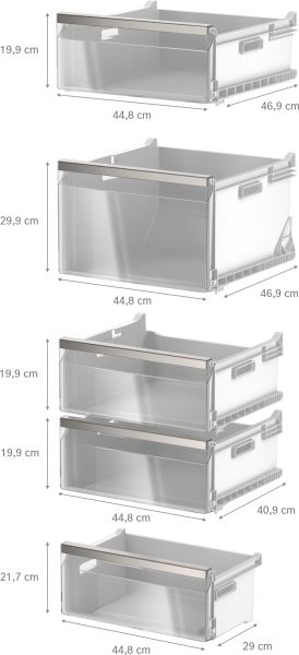 Siemens GS36NVICG, Freistehender Gefrierschrank