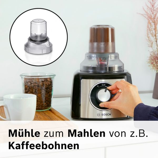 Bosch MCM3PM38S, Kompakt-Küchenmaschine