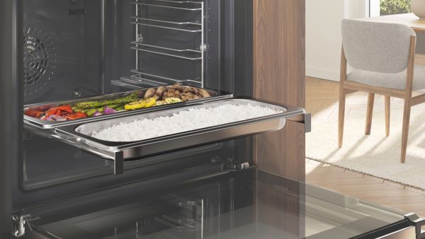 Neff Z1650DU0, 2 Dampfbehälter(gelocht/ungelocht)