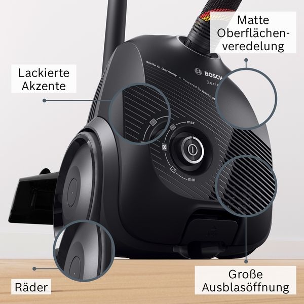 Bosch BGDS2CHAMP, Staubsauger mit Beutel
