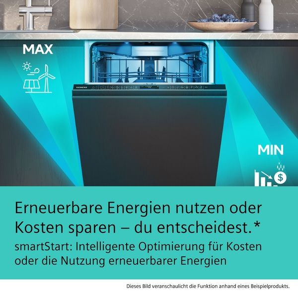 Siemens SN65EX22CE, Vollintegrierter Geschirrspüler