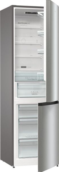 Gorenje NRC62CSXL4 - Kühl- / Gefrierkombination - Silber