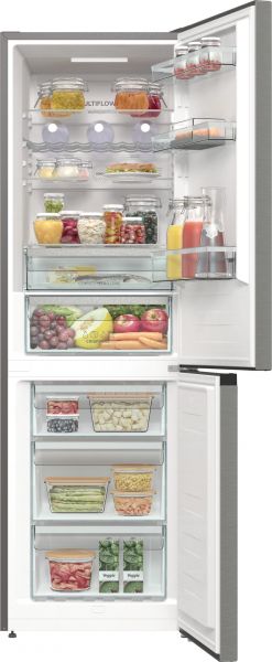 Gorenje NRC6194SXL4 - Kühl- / Gefrierkombination - Silber