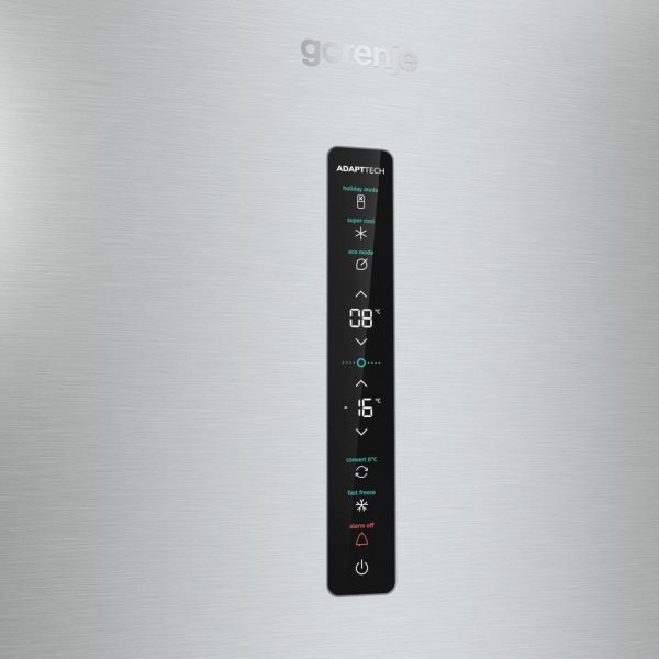 Gorenje NRC6194SXL4 - Kühl- / Gefrierkombination - Silber
