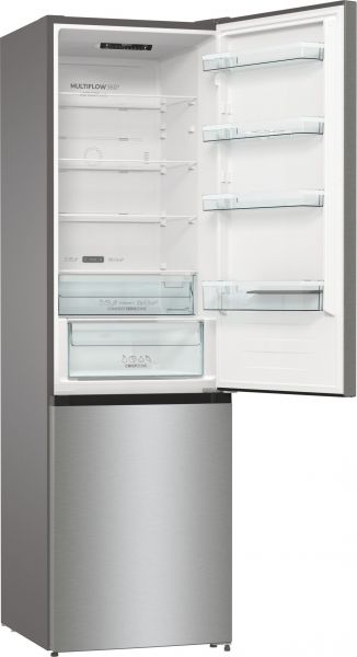 Gorenje NRC62CSXL4 - Kühl- / Gefrierkombination - Silber