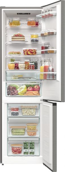 Gorenje NRC62CSXL4 - Kühl- / Gefrierkombination - Silber