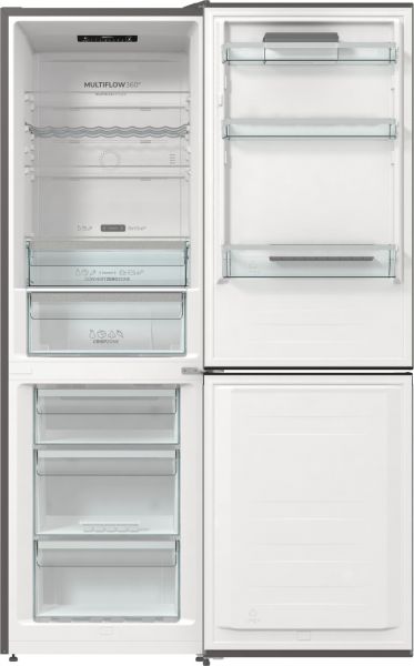 Gorenje NRC619BSXL4 - Kühl- / Gefrierkombination - Silber