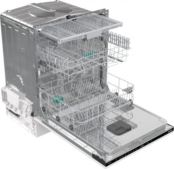 Gorenje GV643D90 - Geschirrspüler - Tiefschwarz
