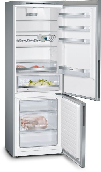 Siemens KG49EAICA, Freistehende Kühl-Gefrier-Kombination mit Gefrierbereich unten