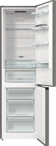 Gorenje NRC620BSXL4 - Kühl- / Gefrierkombination - Silber