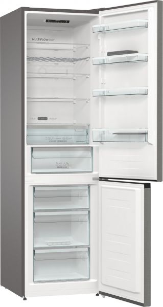 Gorenje NRC620BSXL4 - Kühl- / Gefrierkombination - Silber