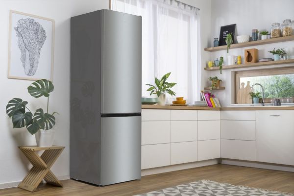 Gorenje NRC62CSXL4 - Kühl- / Gefrierkombination - Silber