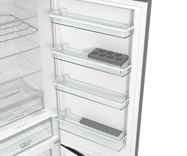 Gorenje NRC620BSXL4 - Kühl- / Gefrierkombination - Silber
