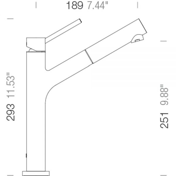 SCHOCK Einhebelmischer DION 510120CHR