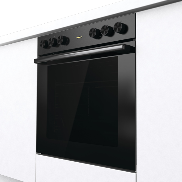 Gorenje BC6715E02BK - Einbauherd - Tiefschwarz