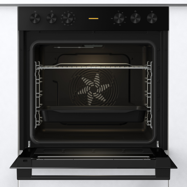 Gorenje BC6715E02BK - Einbauherd - Tiefschwarz