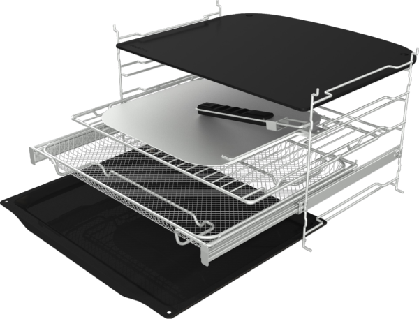 Gorenje GO66MB Pizza350C - Einbauherd/Backofen - Schwarz matt
