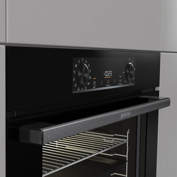 Gorenje BPS6737E14BG - Einbauherd/Backofen - Tiefschwarz