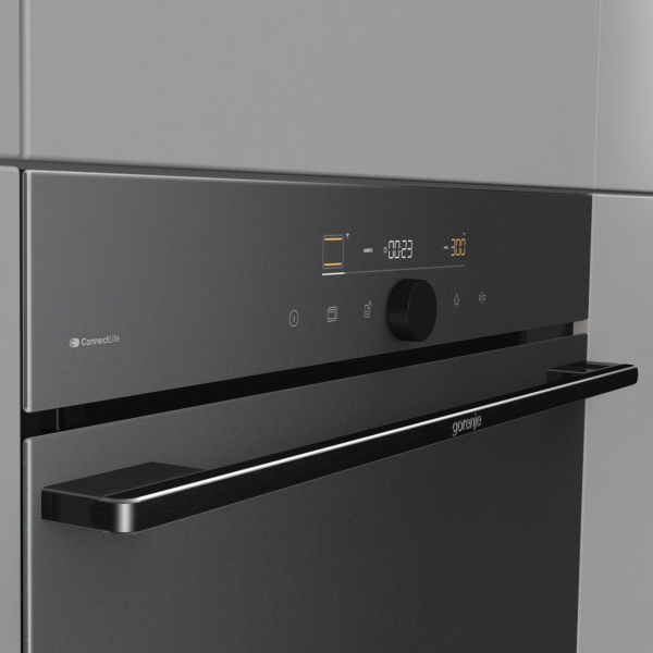 Gorenje GO66MB Pizza350C - Einbauherd/Backofen - Schwarz matt