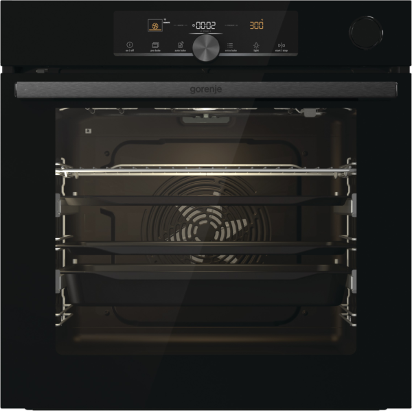 Gorenje BPSA6747A08BGWI - Einbauherd/Backofen - Tiefschwarz