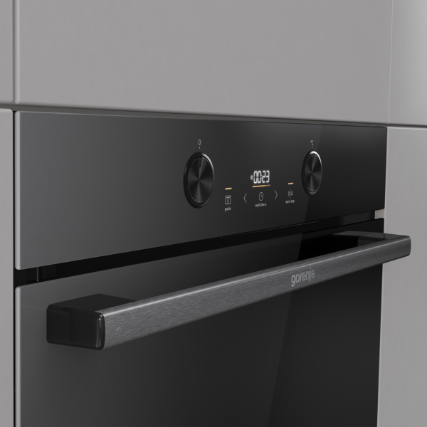 Gorenje BPS6737E04DBG - Einbauherd/Backofen - Tiefschwarz