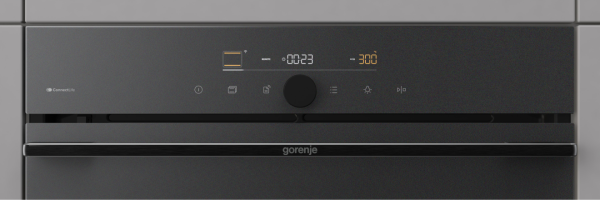 Gorenje GO66MB Pizza350C - Einbauherd/Backofen - Schwarz matt