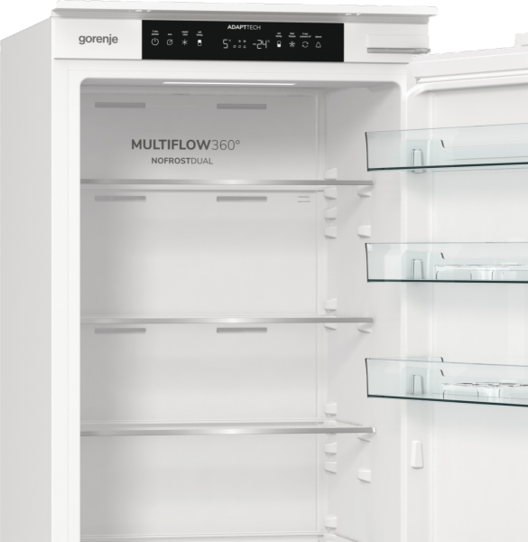 Gorenje NRKI519E41 - Kühl- / Gefrierkombination - Weiß