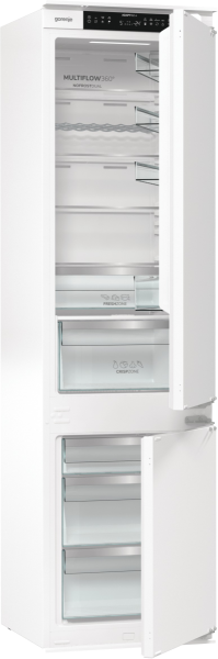 Gorenje NRKI519D61WF - Kühl- / Gefrierkombination - Weiß