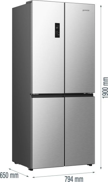 Gorenje NRM819D61X - Silber