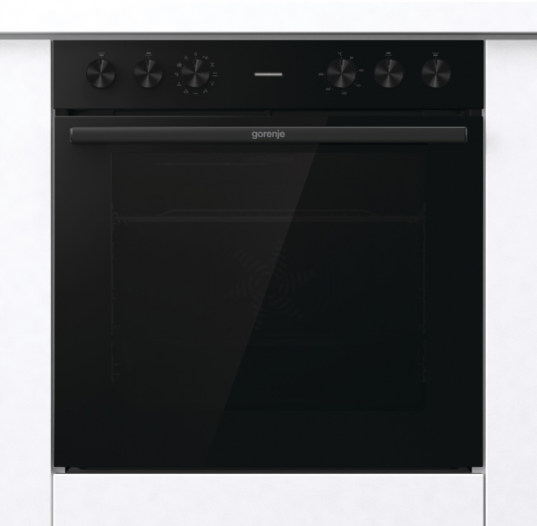Gorenje BC6715E02BK - Einbauherd - Tiefschwarz
