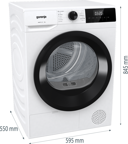 Gorenje DHNE82 - Trockner - Weiß