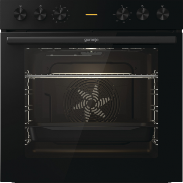 Gorenje BC6715E02BK - Einbauherd - Tiefschwarz