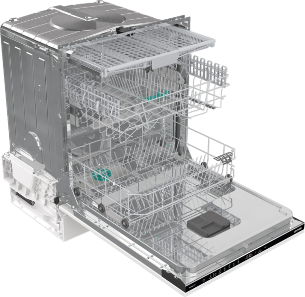 Gorenje GV643D90 - Geschirrspüler - Tiefschwarz