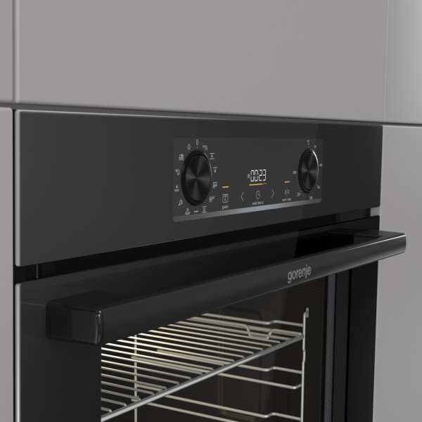 Gorenje BOP6373E28EBG - Einbauherd/Backofen - Tiefschwarz