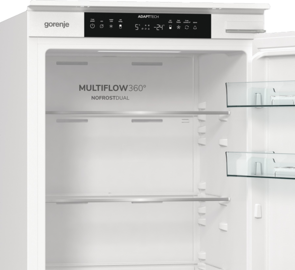 Gorenje NRKI517E41 - Kühl- / Gefrierkombination - Weiß