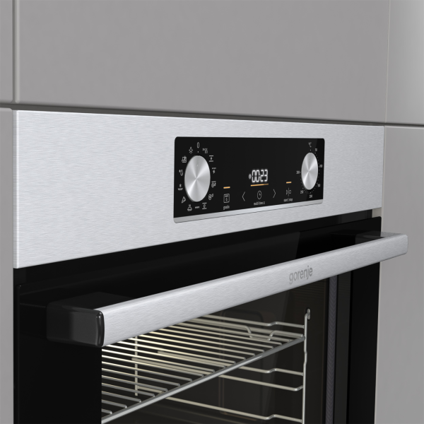 Gorenje BPS6737E14X - Einbauherd/Backofen - Edelstahl, gebürstet