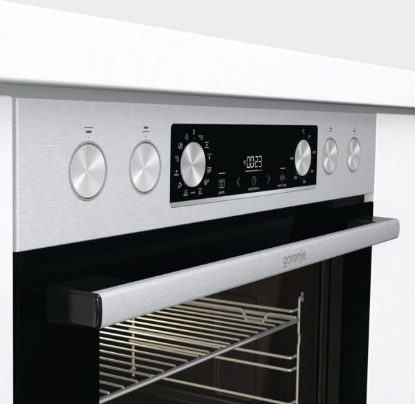 Gorenje BCS6737E06X - Einbauherd - Edelstahl, gebürstet